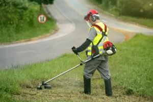 Acidentes com roçadeira